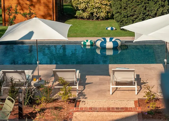 Willa Des Reves - Padel, Piscine, Jacuzzi, Proche Deauville